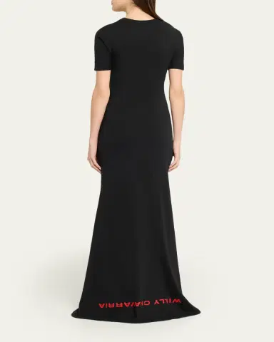 Willy Chavarria Welcome To America Jersey Gown | Thumbnail 3