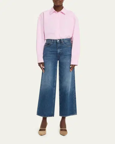 TOTEME Classic Tumbled Striped Shirt | Thumbnail 2 TOTEME Classic Tumbled Striped Shirt | Thumbnail 2
