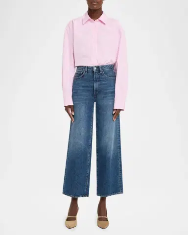 TOTEME Classic Tumbled Striped Shirt | Thumbnail 6 TOTEME Classic Tumbled Striped Shirt | Thumbnail 6