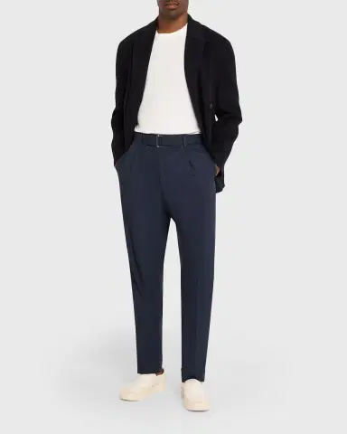 OFFICINE GÉNÉRALE Hugo Cotton Poplin Tailored Pants | Thumbnail 6 OFFICINE GÉNÉRALE Hugo Cotton Poplin Tailored Pants | Thumbnail 6