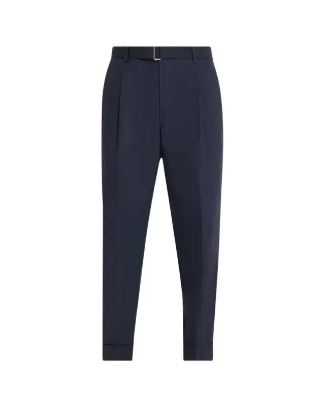 Officine Generale Hugo Cotton Poplin Tailored Pants