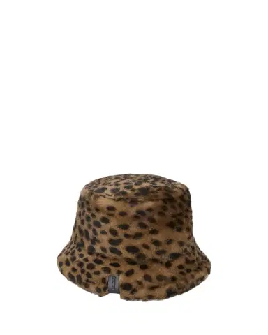 Loewe Leopard-Print Shearling Bucket Hat | Thumbnail 1