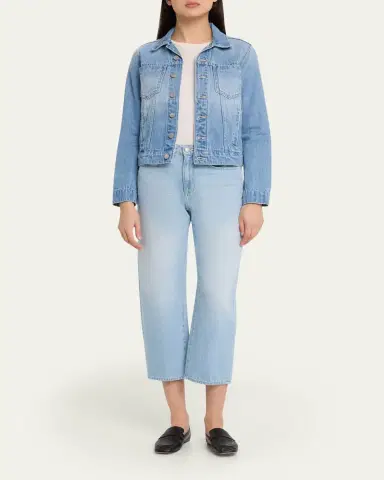 L'Agence Celina Femme Denim Jacket | Thumbnail 2