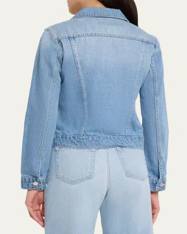 L'Agence Celina Femme Denim Jacket | Thumbnail 3