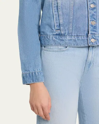 L'Agence Celina Femme Denim Jacket | Thumbnail 5