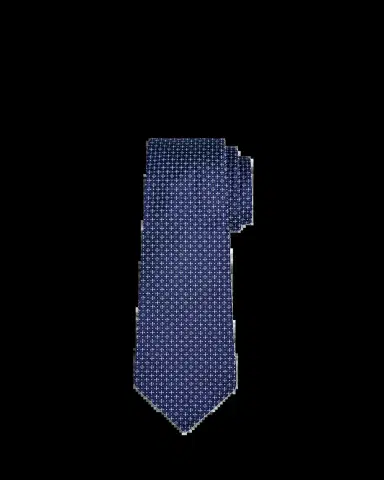 Kiton Men's Mini Jacquard Silk 7-Fold Tie | Thumbnail 2 Kiton Men's Mini Jacquard Silk 7-Fold Tie | Thumbnail 2