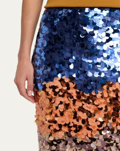 Ulla Johnson x Helen Frankenthaler Matilde Sequined Midi Skirt | Thumbnail 5 Ulla Johnson x Helen Frankenthaler Matilde Sequined Midi Skirt | Thumbnail 5