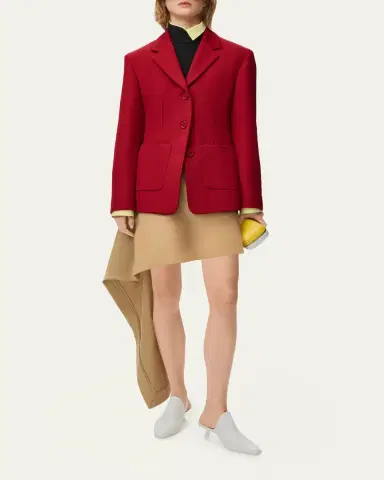 Loewe Asymmetric Drape Mini Skirt | Thumbnail 2