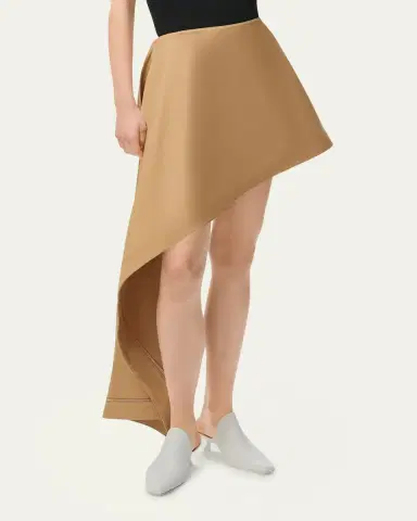 Loewe Asymmetric Drape Mini Skirt | Thumbnail 4