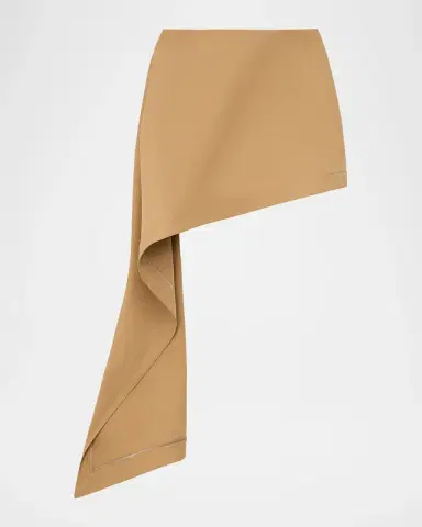 Loewe Asymmetric Drape Mini Skirt | Thumbnail 6