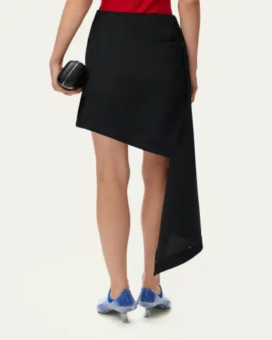 Loewe Asymmetric Drape Mini Skirt | Thumbnail 3 Loewe Asymmetric Drape Mini Skirt | Thumbnail 3