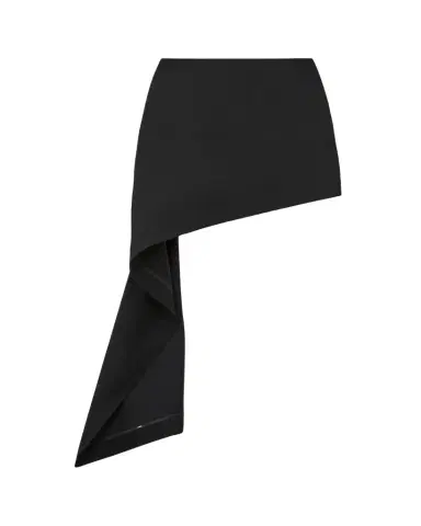 Loewe Asymmetric Drape Mini Skirt | Thumbnail 1 Loewe Asymmetric Drape Mini Skirt | Thumbnail 1