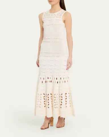 Ulla Johnson Lakshmi Knit Open-Work Maxi Dress | Thumbnail 4 Ulla Johnson Lakshmi Knit Open-Work Maxi Dress | Thumbnail 4