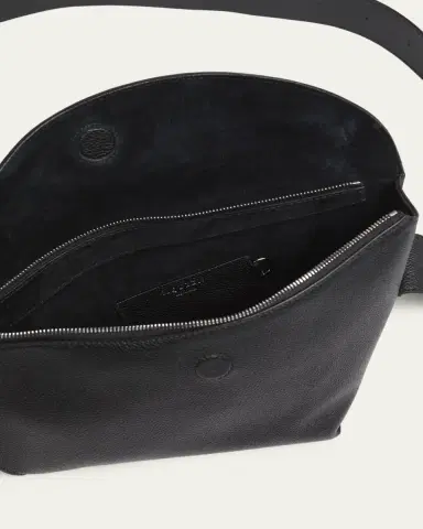 Alexander McQueen Men's Leather T-Bar Sling Bag | Thumbnail 4 Alexander McQueen Men's Leather T-Bar Sling Bag | Thumbnail 4