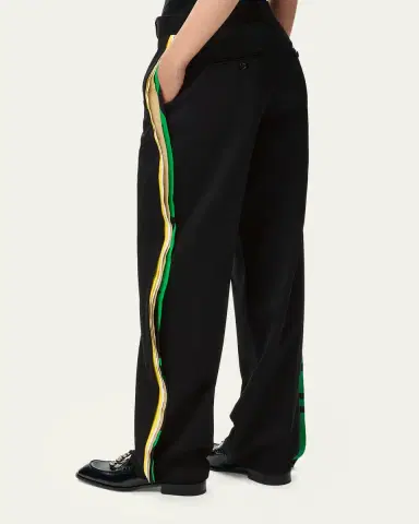 Loewe Layered Side-Stripe Straight-Leg Trousers | Thumbnail 3 Loewe Layered Side-Stripe Straight-Leg Trousers | Thumbnail 3