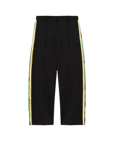 Loewe Layered Side-Stripe Straight-Leg Trousers | Thumbnail 1 Loewe Layered Side-Stripe Straight-Leg Trousers | Thumbnail 1