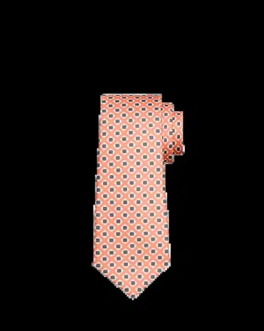 Kiton Men's Geometric Abstract Silk 7-Fold Tie | Thumbnail 2 Kiton Men's Geometric Abstract Silk 7-Fold Tie | Thumbnail 2