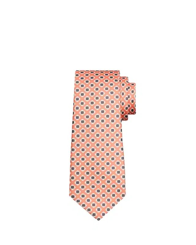 Men's Geometric Abstract Silk 7-Fold Tie