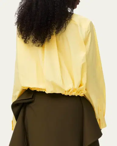 Loewe Belted Balloon Button-Down Shirt | Thumbnail 3 Loewe Belted Balloon Button-Down Shirt | Thumbnail 3