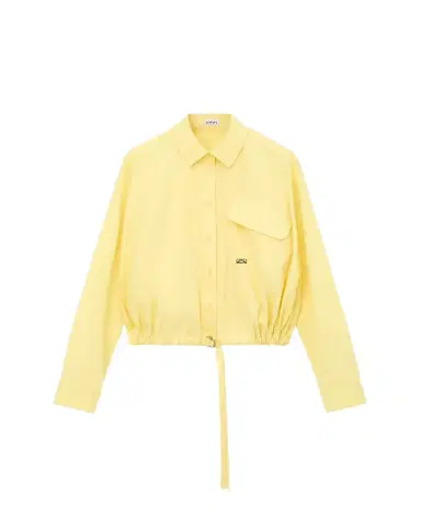 Loewe Belted Balloon Button-Down Shirt | Thumbnail 1 Loewe Belted Balloon Button-Down Shirt | Thumbnail 1