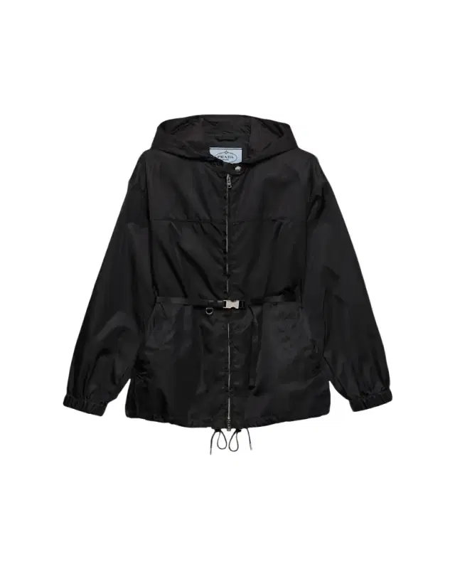 Prada Belted Re-Nylon Blouson Jacket
