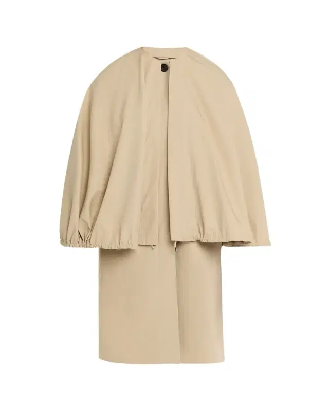 Detachable Cape Cotton Coat