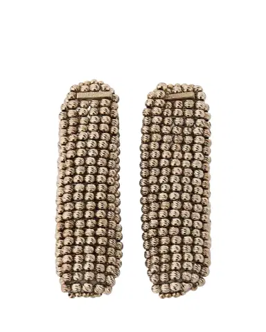 Brunello Cucinelli Sterling Silver Beaded Drop Earrings | Thumbnail 1