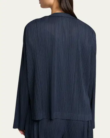 Giorgio Armani Plisse Jersey Layered Blouse | Thumbnail 3 Giorgio Armani Plisse Jersey Layered Blouse | Thumbnail 3