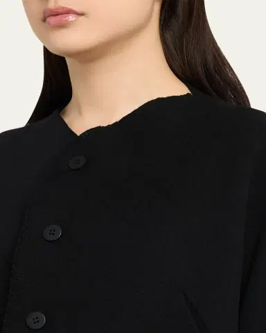 Issey Miyake Campagne Stretch Cotton Cardigan | Thumbnail 5