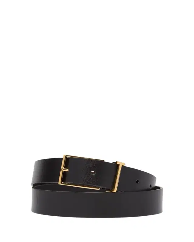 TOM FORD Men's Leather T Loop Belt