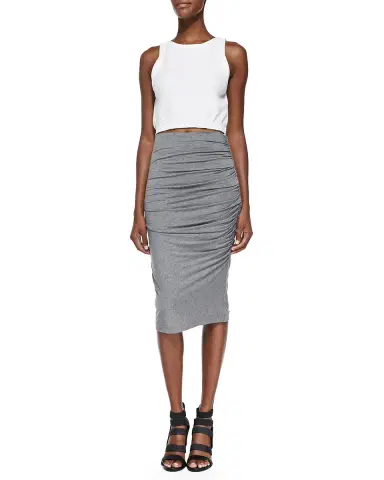 Chiara Boni La Petite Robe Nitra Strapless Bead Applique Column Gown | Thumbnail 6 Chiara Boni La Petite Robe Nitra Strapless Bead Applique Column Gown | Thumbnail 6