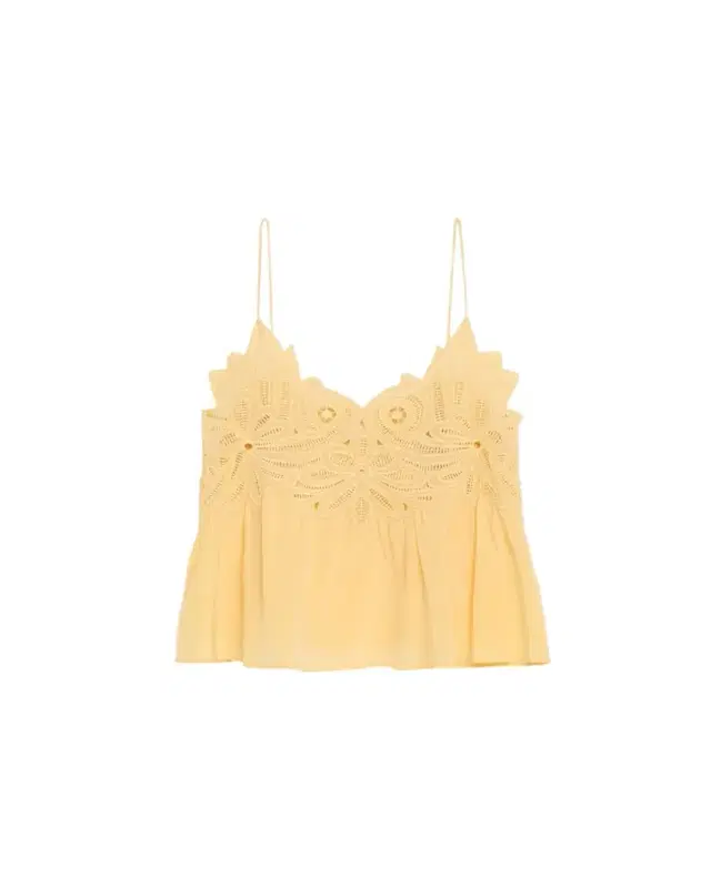 Ulla Johnson Rosie Embroidered Silk Top