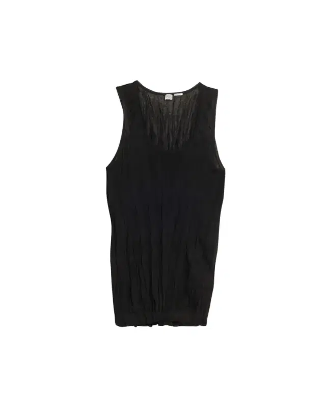 Toteme Crinkled Knit Tank Top