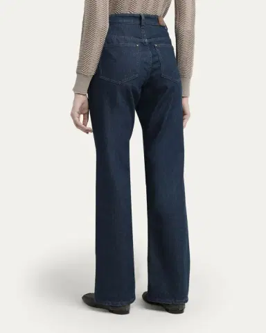Giorgio Armani High-Rise Bootcut-Leg Denim Jeans | Thumbnail 3
