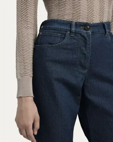 Giorgio Armani High-Rise Bootcut-Leg Denim Jeans | Thumbnail 5