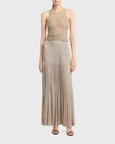 Giorgio Armani Pleated Knit Maxi Skirt | Thumbnail 6 Giorgio Armani Pleated Knit Maxi Skirt | Thumbnail 6