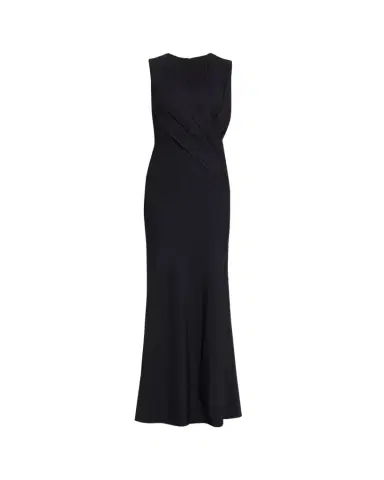 Chiara Boni La Petite Robe Frozy Sleeveless Draped Column Gown | Thumbnail 1