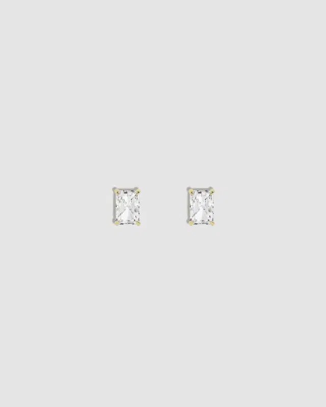 Jennifer Fisher JF Lab - Radiant Cut Stud Earrings