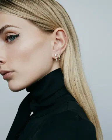 Jennifer Fisher JF Lab - Emerald Cut Drop Earrings | Thumbnail 1