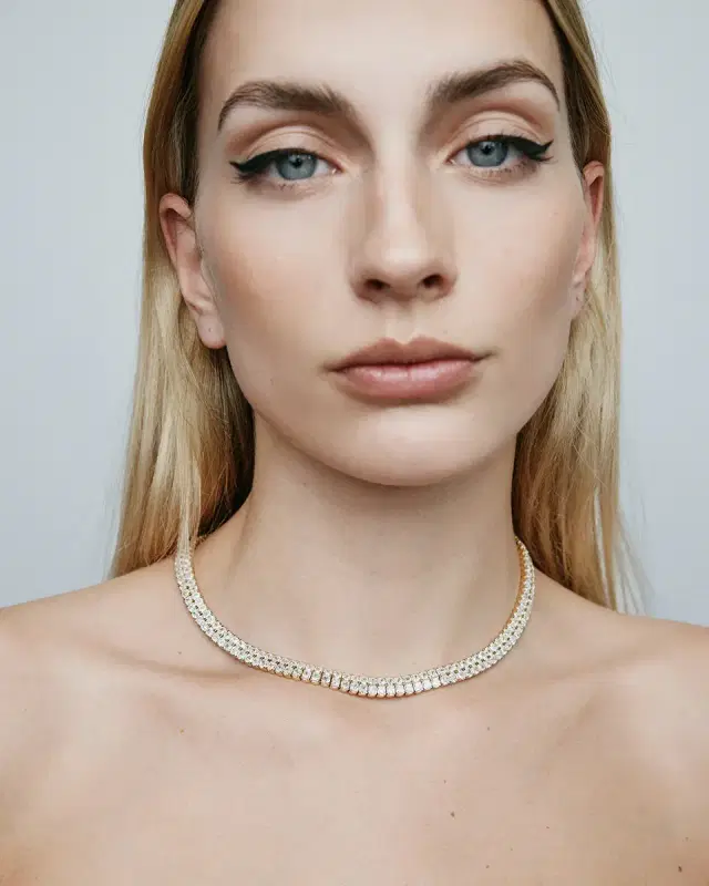 Jennifer Fisher JF Lab - Cushion Cut Double Choker