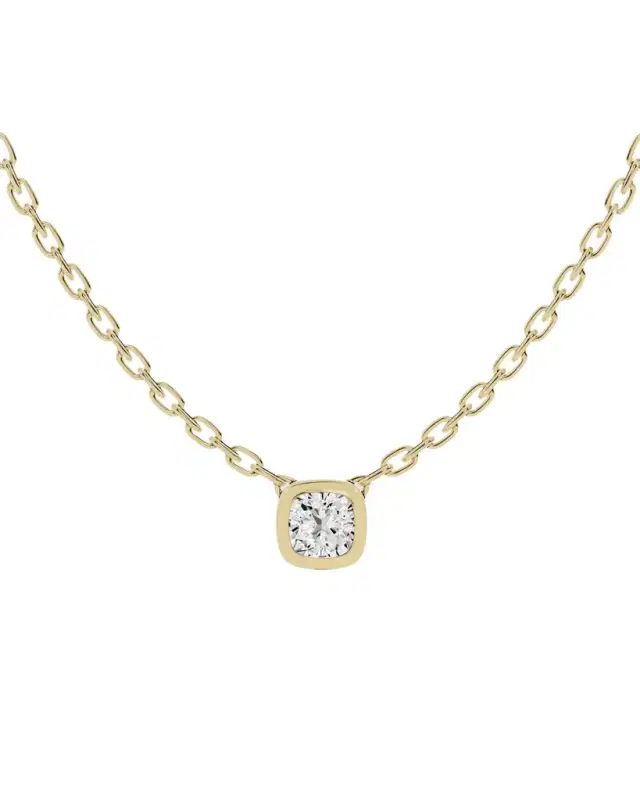 Jennifer Fisher JF Lab - Cushion Cut Solitaire Pendant