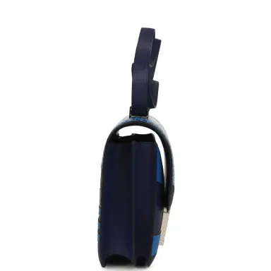 HERMÈS Hermes "Au Bout Du Monde" Constance 24 Bleu Zellige, Bleu Encre, Bleu Nuit, Vert Anglais, Shiny Alligator, Chevre, Swift, Sombrero, Box, Lacquered Palladium Hardware | Thumbnail 3