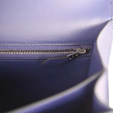 HERMÈS Hermes "Au Bout Du Monde" Constance 24 Bleu Zellige, Bleu Encre, Bleu Nuit, Vert Anglais, Shiny Alligator, Chevre, Swift, Sombrero, Box, Lacquered Palladium Hardware | Thumbnail 10