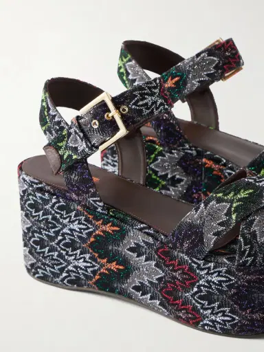Missoni Julia Striped Woven Platform Sandals | Thumbnail 5 Missoni Julia Striped Woven Platform Sandals | Thumbnail 5