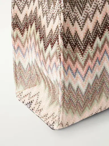 Missoni Striped Woven Lurex Tote | Thumbnail 5 Missoni Striped Woven Lurex Tote | Thumbnail 5