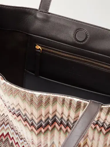 Missoni Striped Woven Lurex Tote | Thumbnail 6 Missoni Striped Woven Lurex Tote | Thumbnail 6