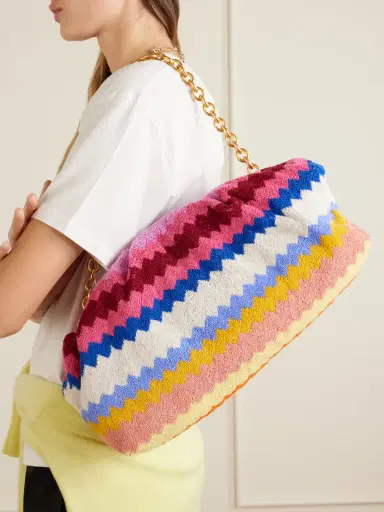 Missoni Large Striped Terry Pouch | Thumbnail 2