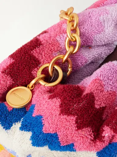 Missoni Large Striped Terry Pouch | Thumbnail 5