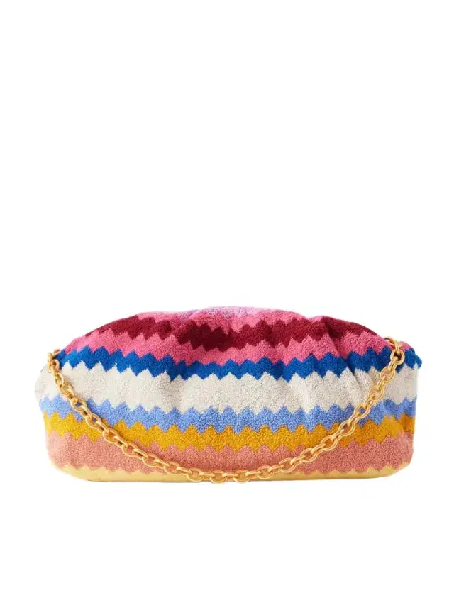 Missoni Large Striped Terry Pouch