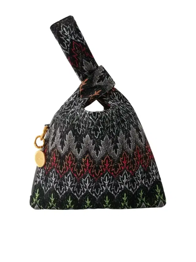 Missoni Striped Lurex Shoulder Bag